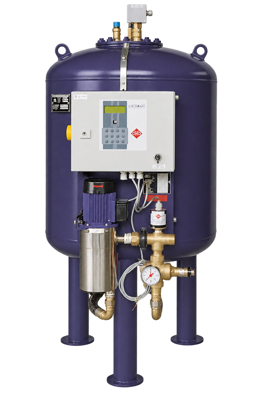 OTTO HEAT Druckhaltestation mit Steuerung und Pumpenmodul